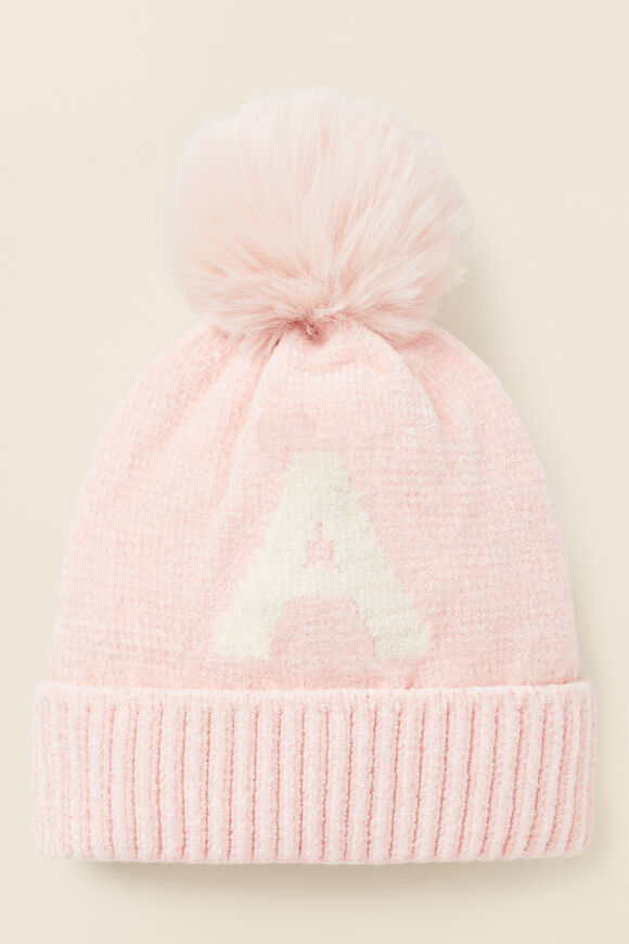 Initial Beanie  A  hi-res