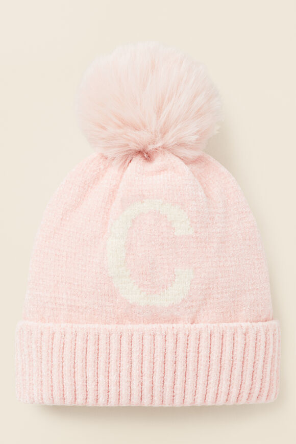 Initial Beanie  C  hi-res