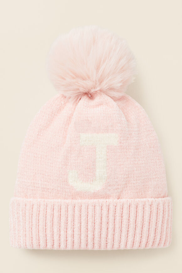 Initial Beanie  J  hi-res