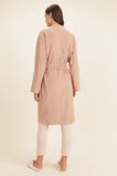Cotton Terry Robe  Chalk Pink  hi-res