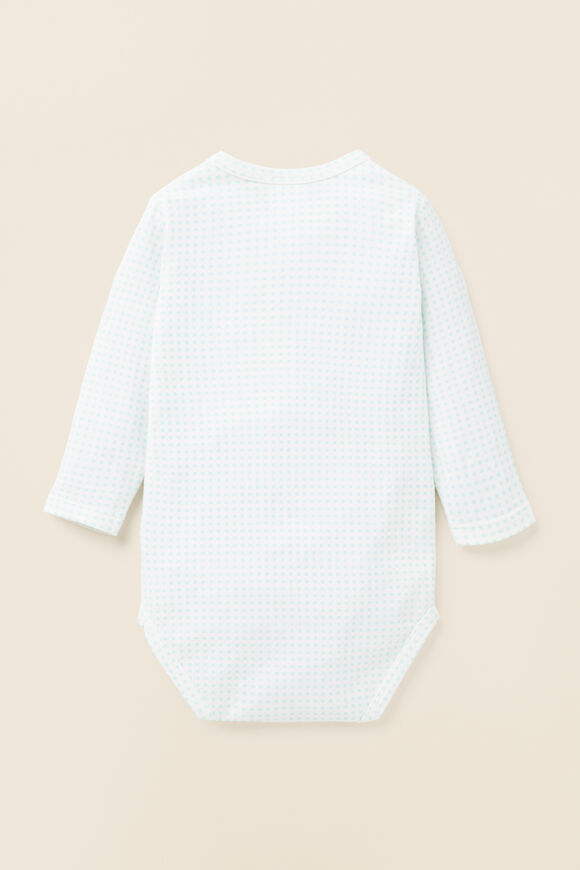 Mini Spot Bodysuit  Fresh Mint  hi-res