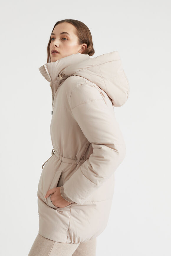 Mid Length Puffer  Soft Mink  hi-res