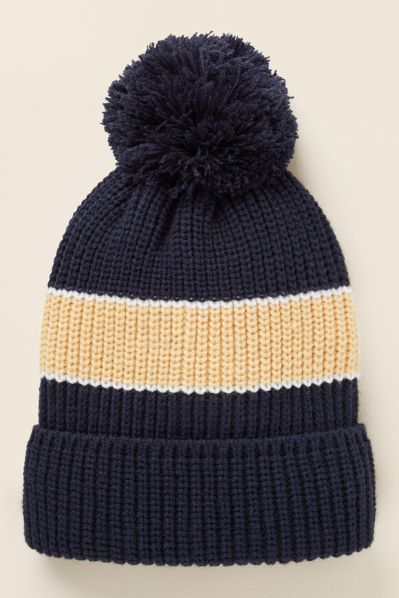 Colour Block Beanie  Multi  hi-res