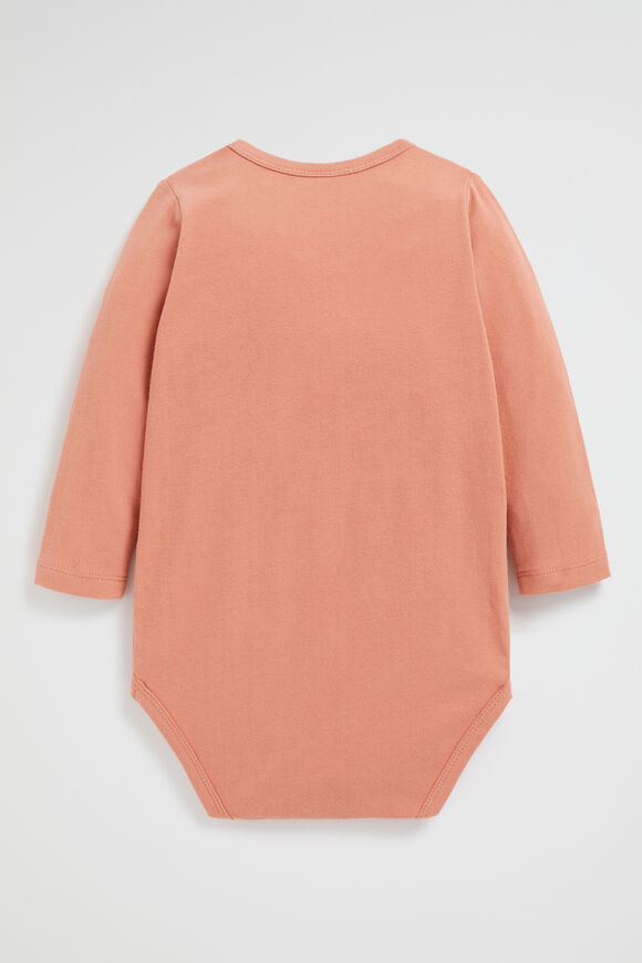 Heart Bodysuit  Terracotta  hi-res