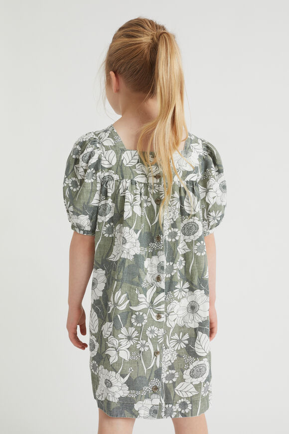 Linen Dress  Eucalyptus  hi-res