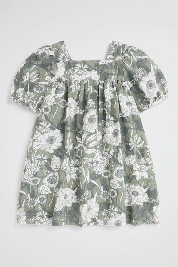 Linen Dress  Eucalyptus  hi-res
