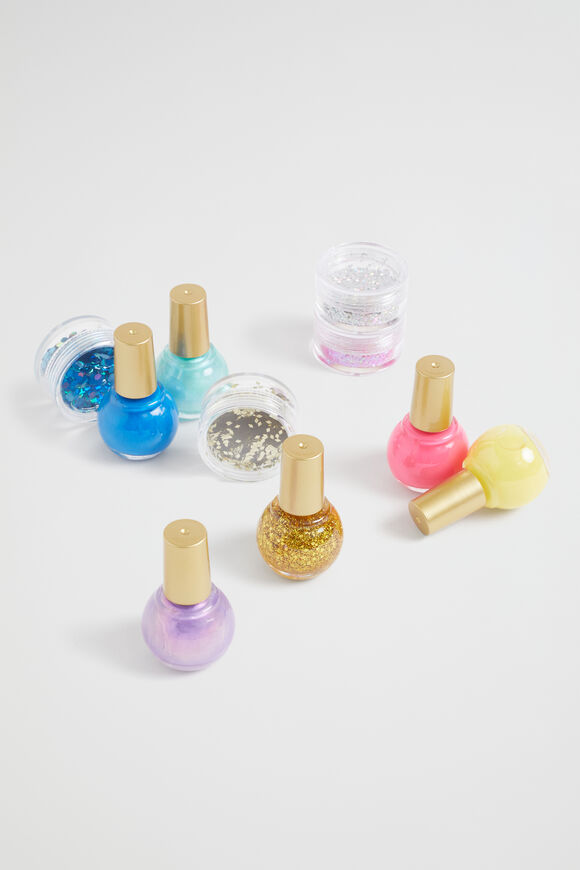 Fiesta Nail Polish and Glitter Pack  Multi  hi-res