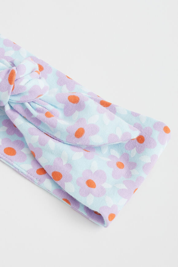 Floral Fabric Headband  Multi  hi-res