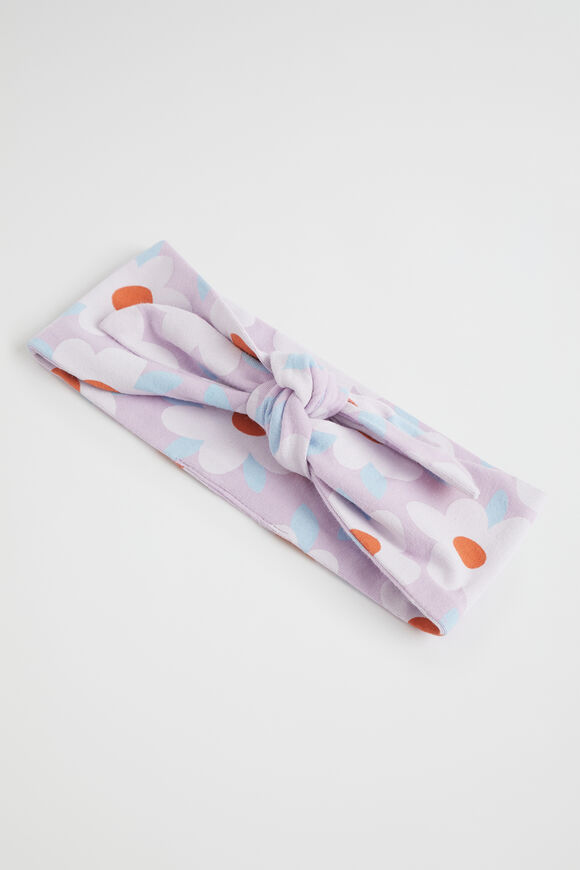 Flower Fabric Headband  Multi  hi-res