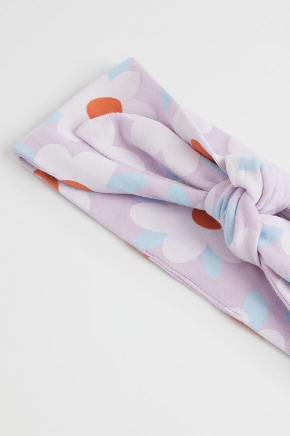 Flower Fabric Headband  Multi  hi-res