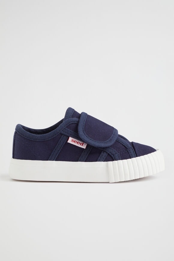 Mini Canvas Tab Sneaker  Navy  hi-res