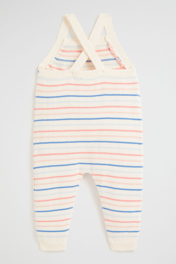 Stripe Knit Overall  Multi  hi-res