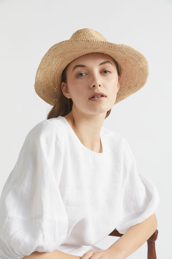 Raffia Panama  Natural Cream  hi-res