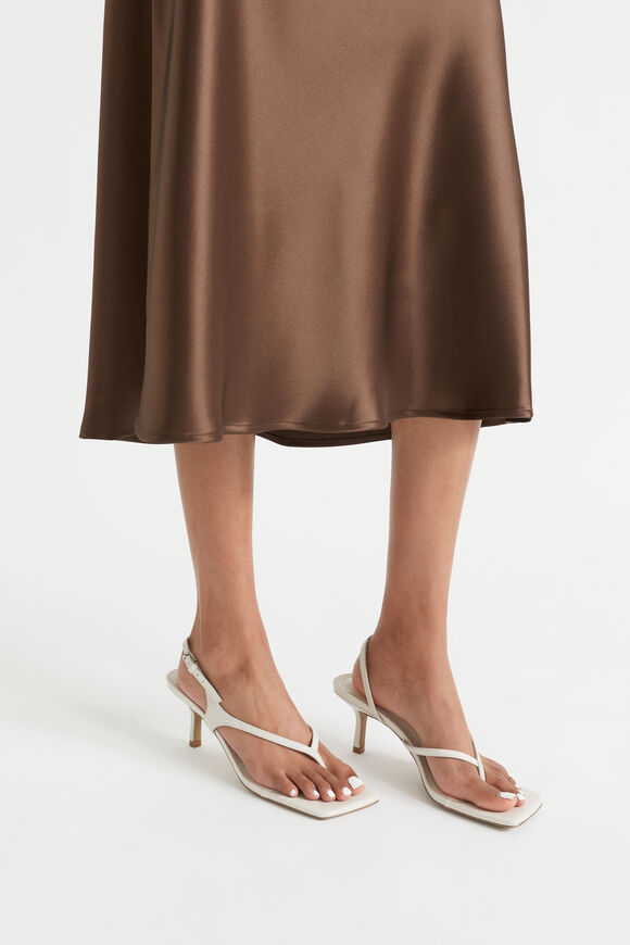Janelle Mid Heel Sandal  Cream  hi-res
