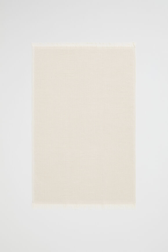 Textured Tea Towel  Stone  hi-res