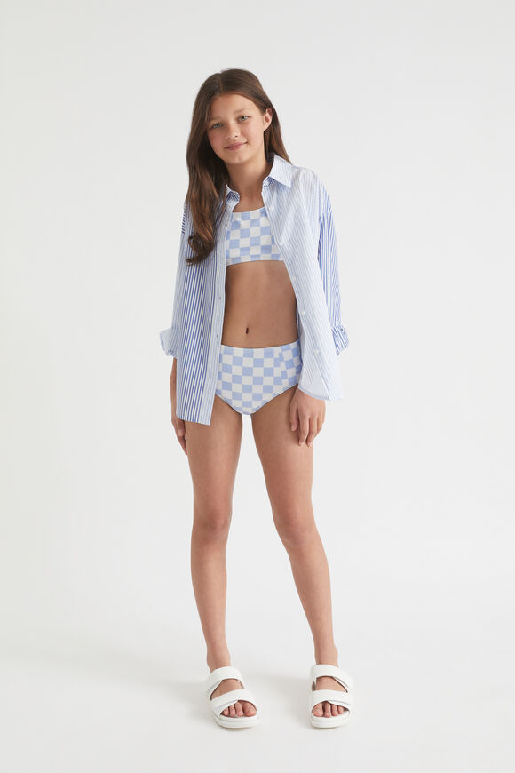 Check Bikini  Sky Blue  hi-res