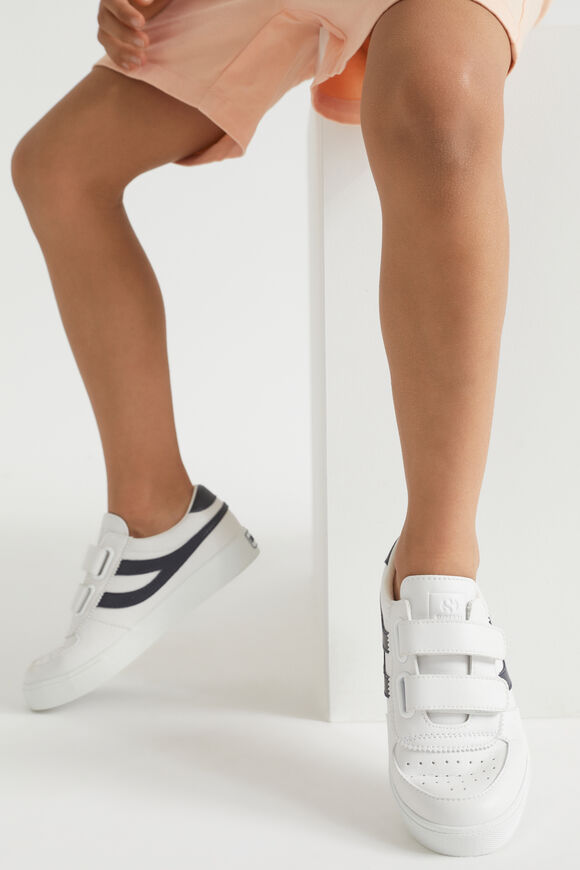 Superga Seattle Strap Sneaker  White Blue  hi-res