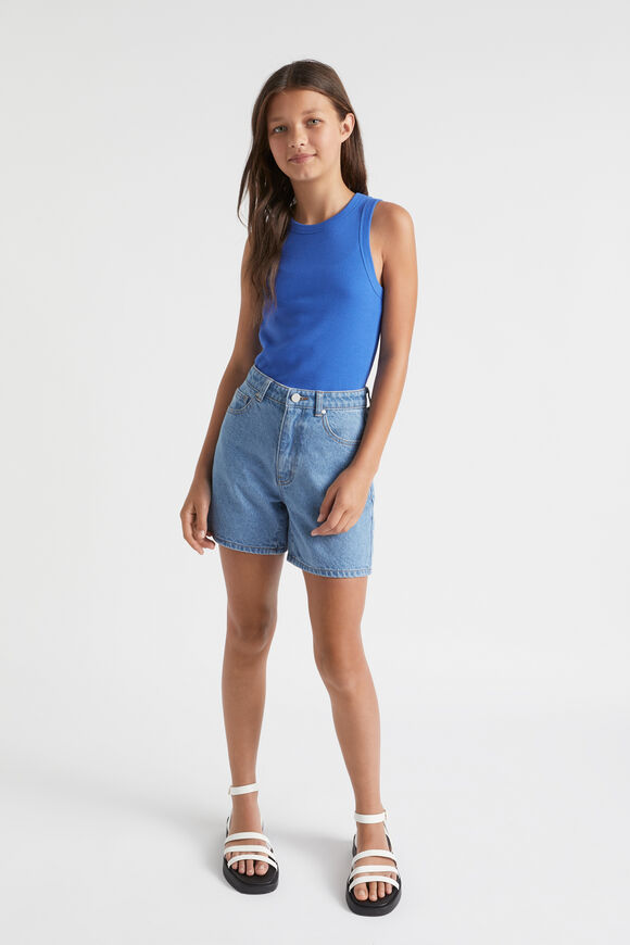 Core Rib Tank  Cobalt Blue  hi-res
