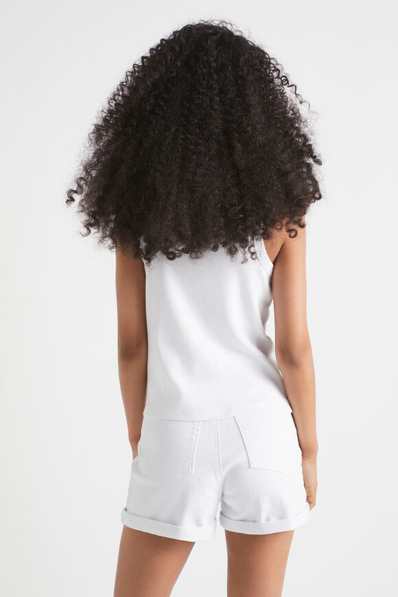 Core Rib Tank  White  hi-res