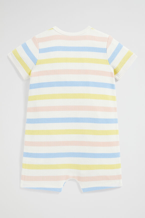 Stripe Rib Jumpsuit  Multi  hi-res
