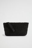 Logo Straw Pouch  Black  hi-res