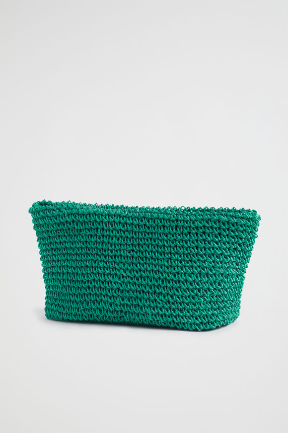 Logo Straw Pouch  Deep Teal  hi-res
