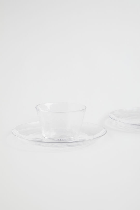Frida Plate Set of 2  Clear  hi-res