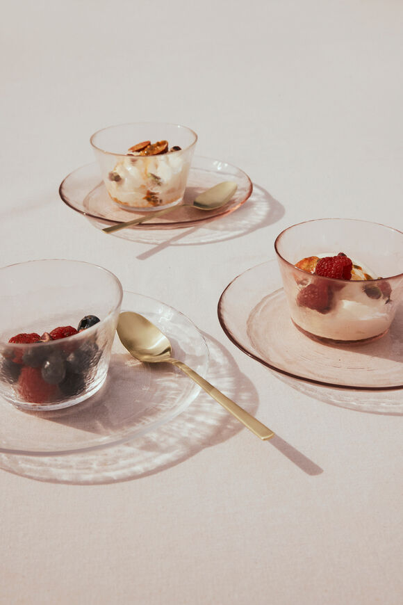 Frida Plate Set of 2  Clear  hi-res