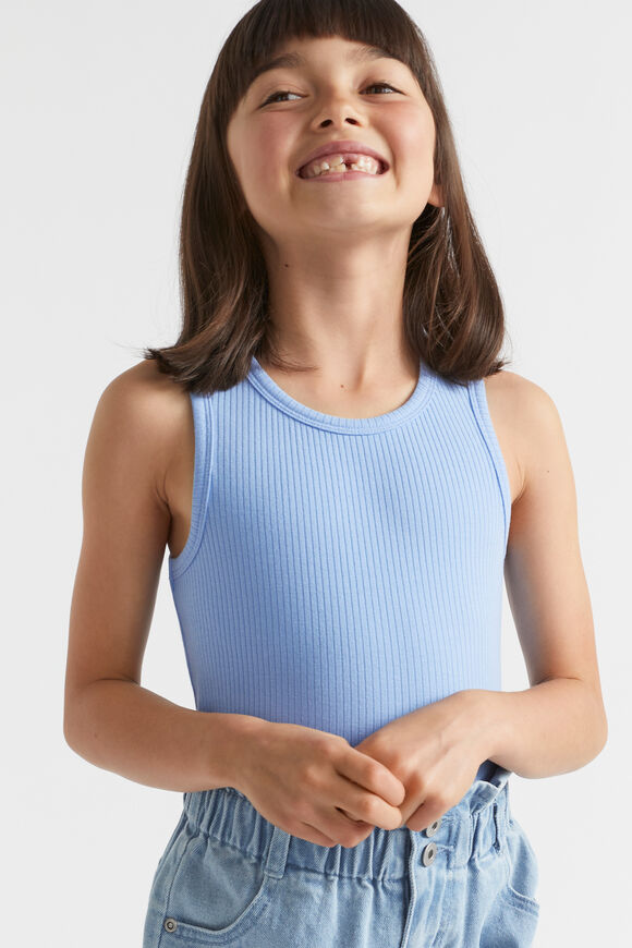 Core Rib Tank  Periwinkle  hi-res