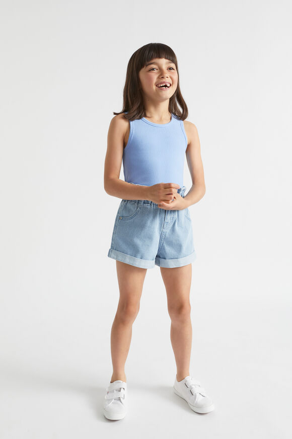 Core Rib Tank  Periwinkle  hi-res