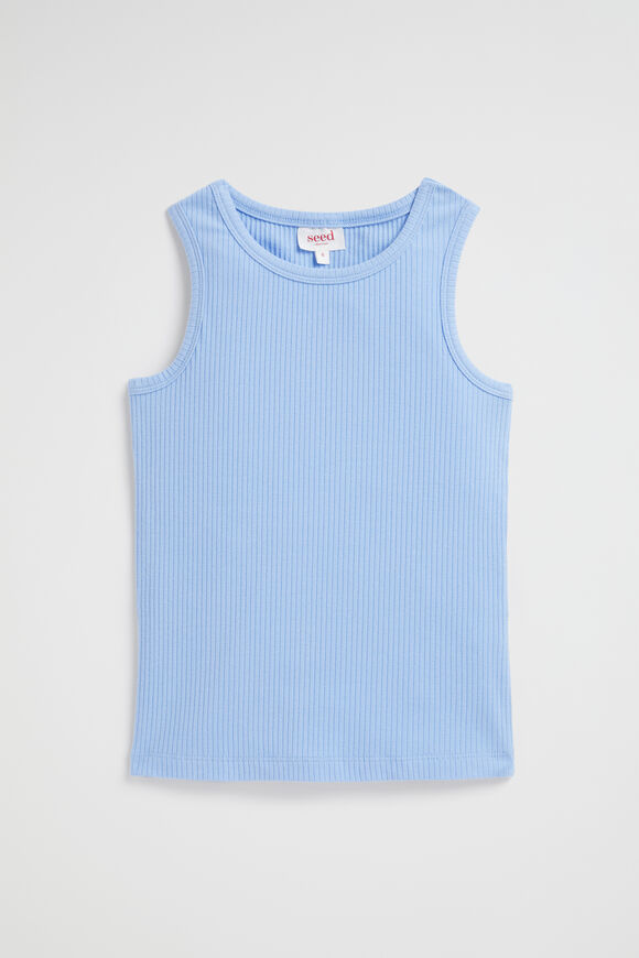 Core Rib Tank  Periwinkle  hi-res