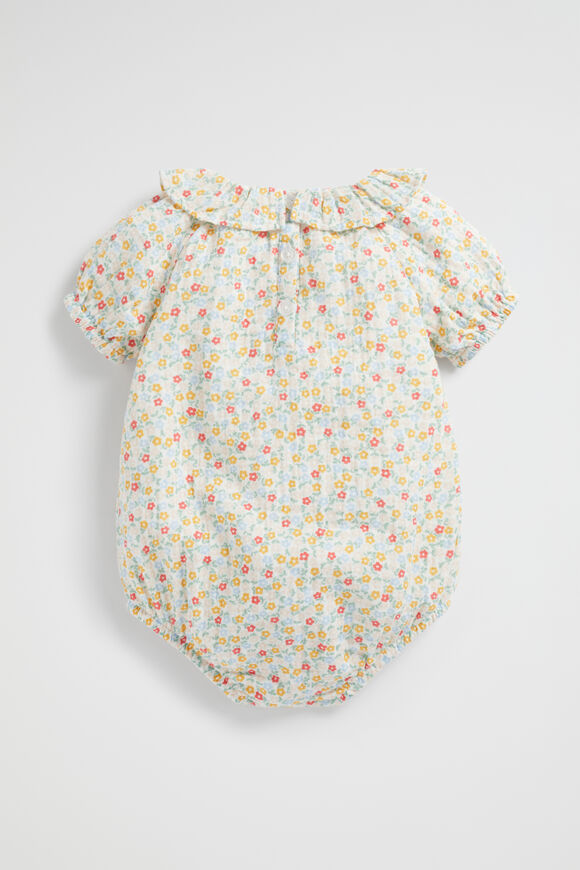 Frill Neck Romper  Multi  hi-res