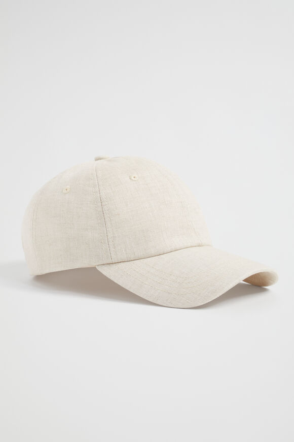 Linen Soft Cap  Natural  hi-res