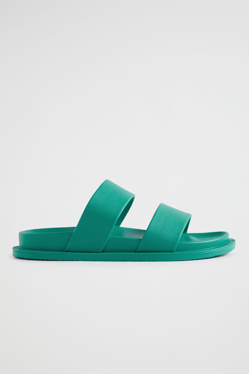 Double Strap Jelly  Deep Teal
