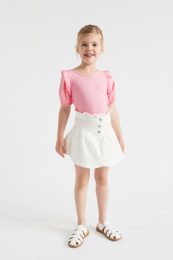 Puff Sleeve Tee  Candy Pink  hi-res