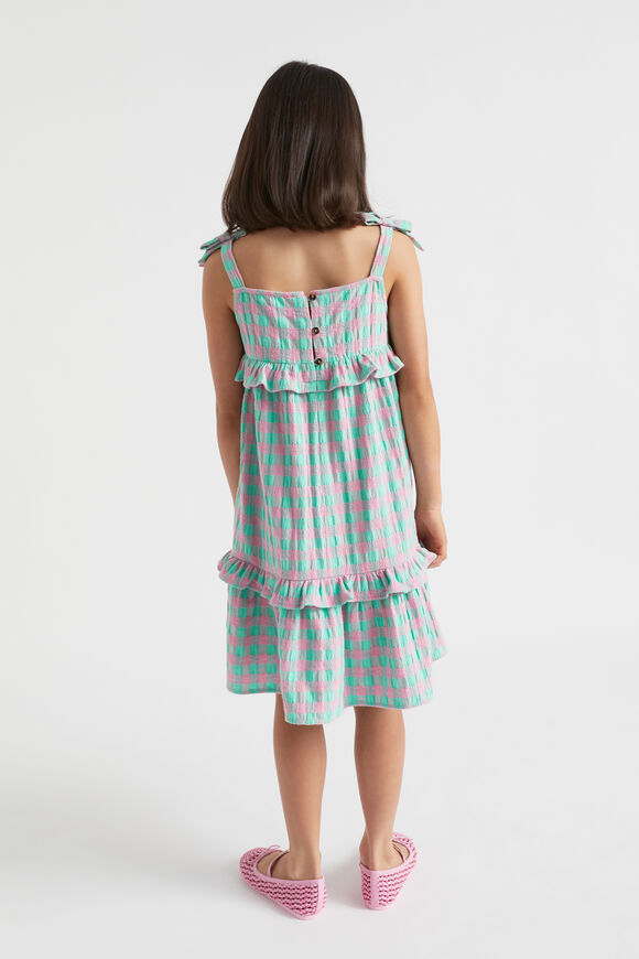 Gingham Dress  Candy Pink  hi-res