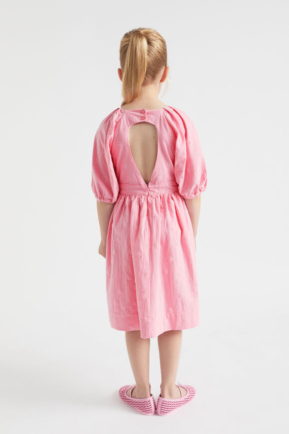 Embroidered Dress  Candy Pink  hi-res