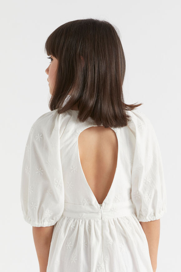 Embroidered Dress  Vintage White  hi-res