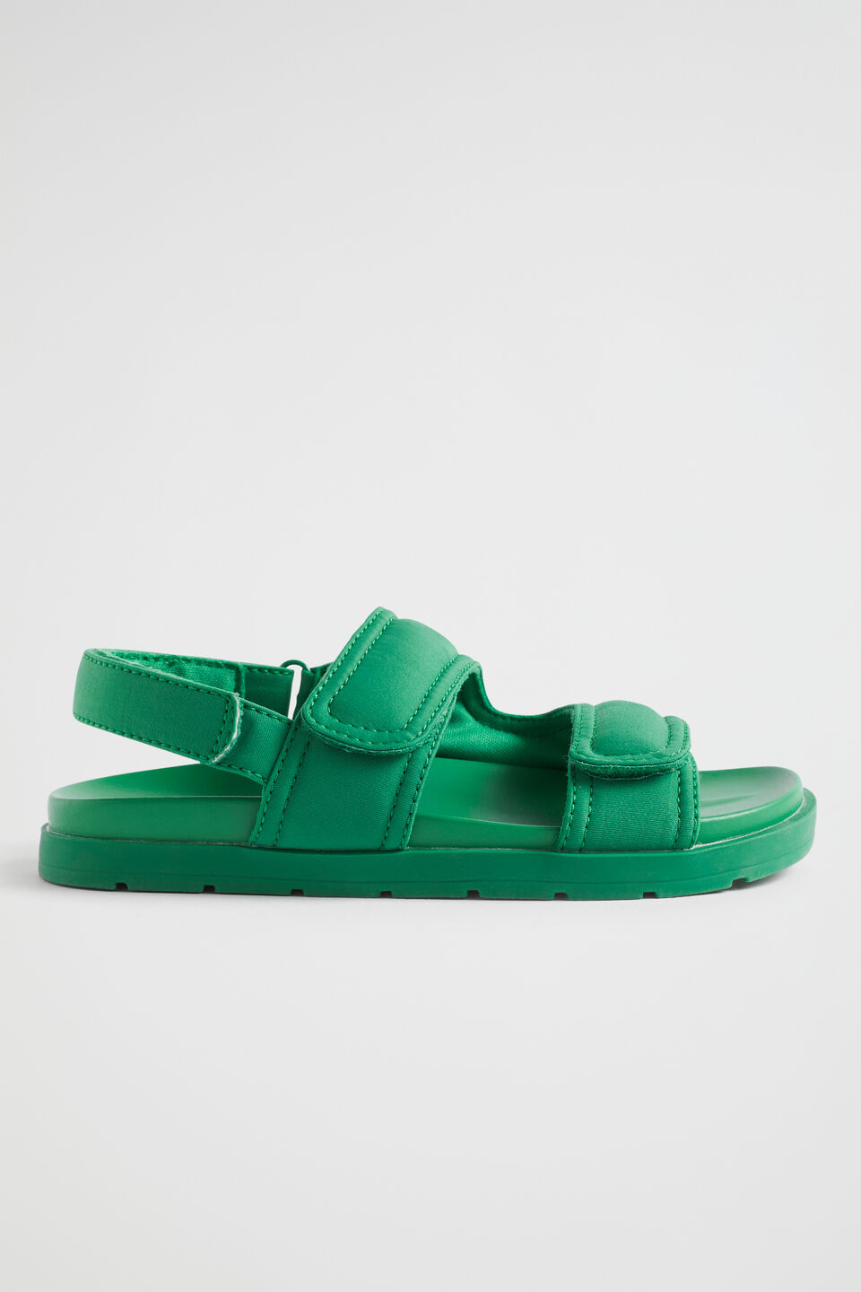 Padded Sandal  Palm Green