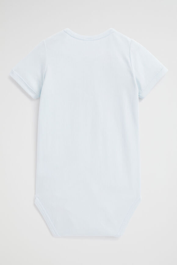 Turtle Bodysuit  Ice Blue  hi-res