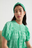 Gingham Knot Headband  Deep Teal Gingham  hi-res
