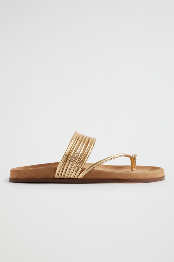 Tegan Footbed Sandal  Soft Gold  hi-res