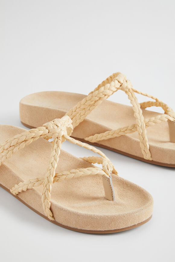 Tanaya Footbed Sandal  Natural  hi-res
