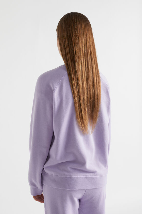 Embroidered Sweat  Lilac  hi-res