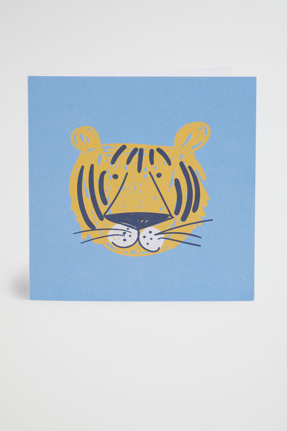 Large Tiger Card  Multi  hi-res