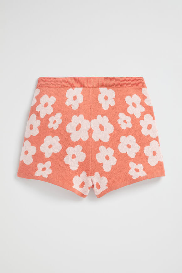 Knit Jacquard Short  Red Clay  hi-res