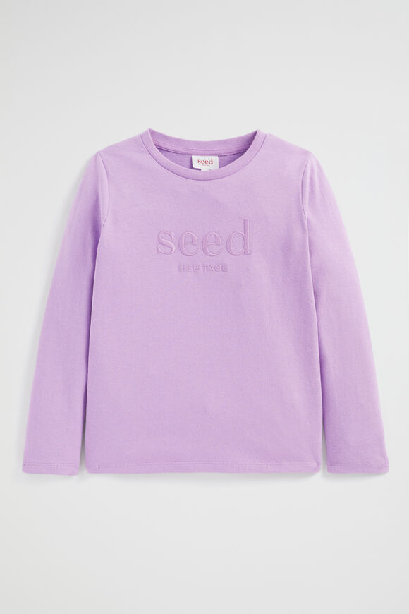 Core Logo Rugby Tee  Lilac  hi-res