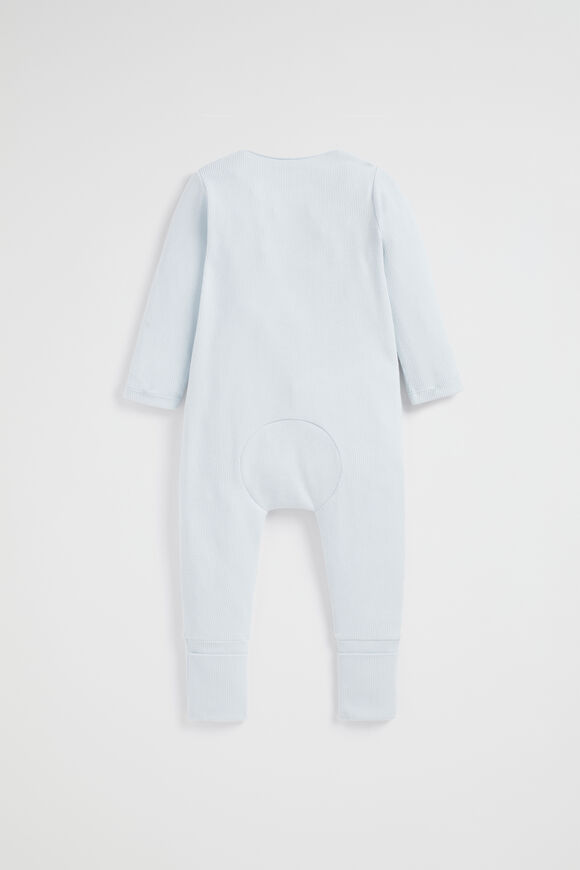 Core Logo Zipsuit  Ice Blue  hi-res