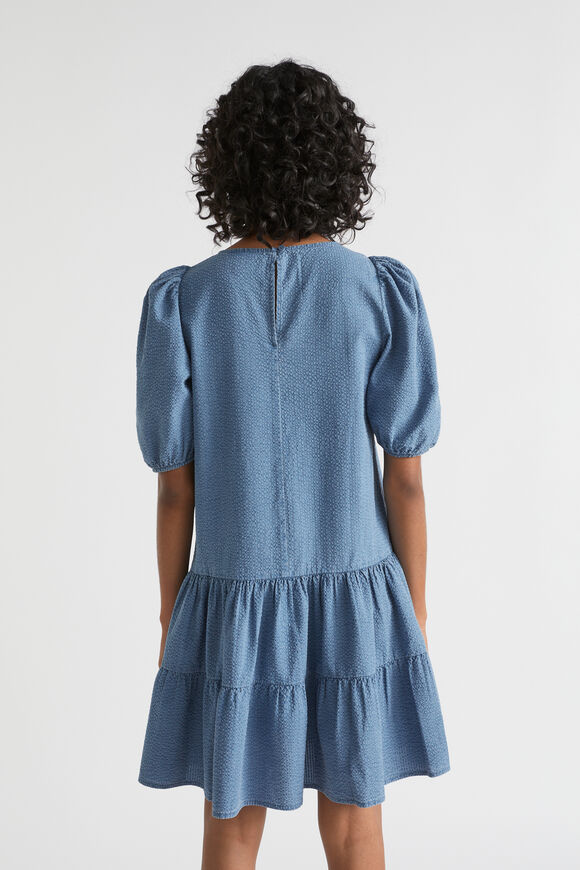 Seersucker Mini Dress  Capri Wash  hi-res
