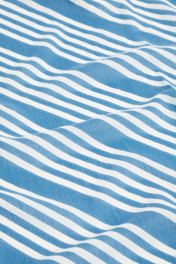 Line Work Scarf  Soft Cobalt  hi-res